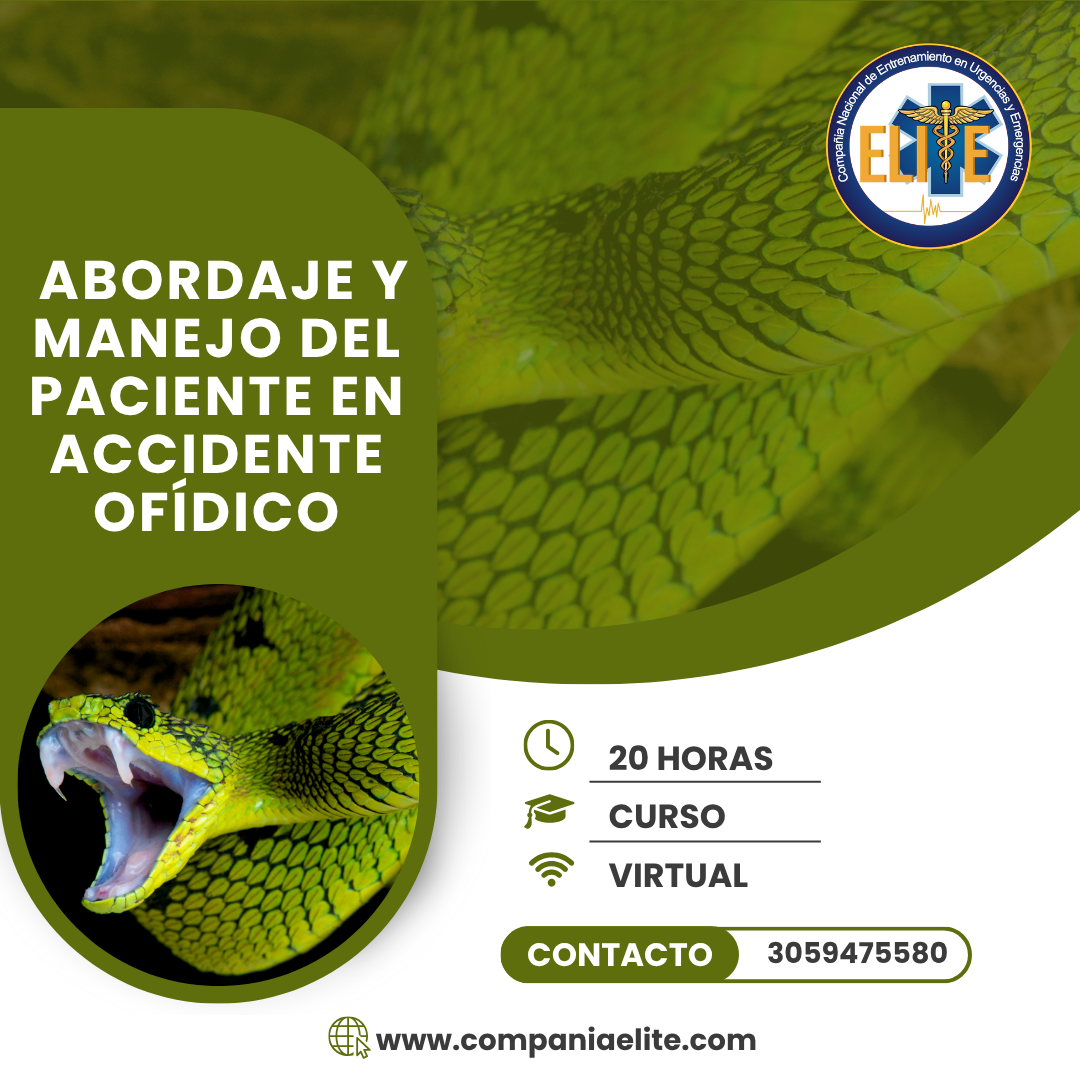 ABORDAJE Y MANEJO DEL PACIENTE EN ACCIDENTE OFÍDICO