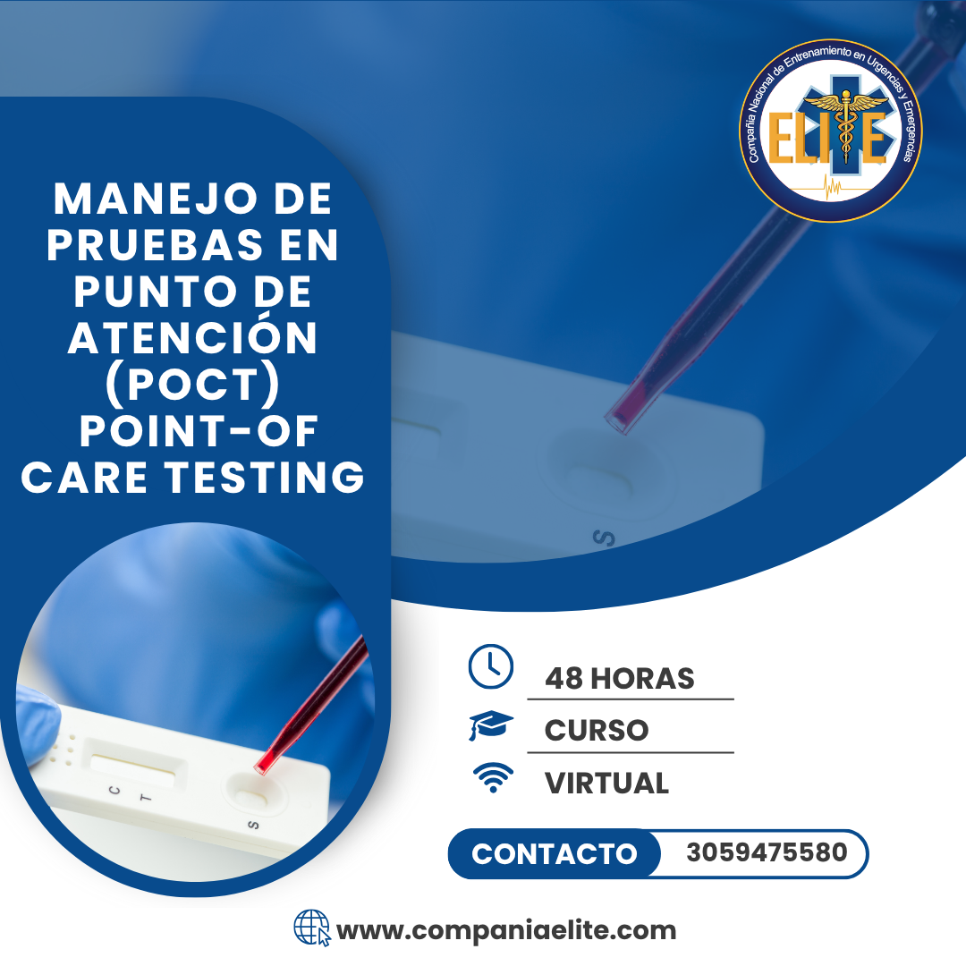 MANEJO DE PRUEBAS EN PUNTO DE ATENCIÓN (POCT) – POINT-OF CARE TESTING