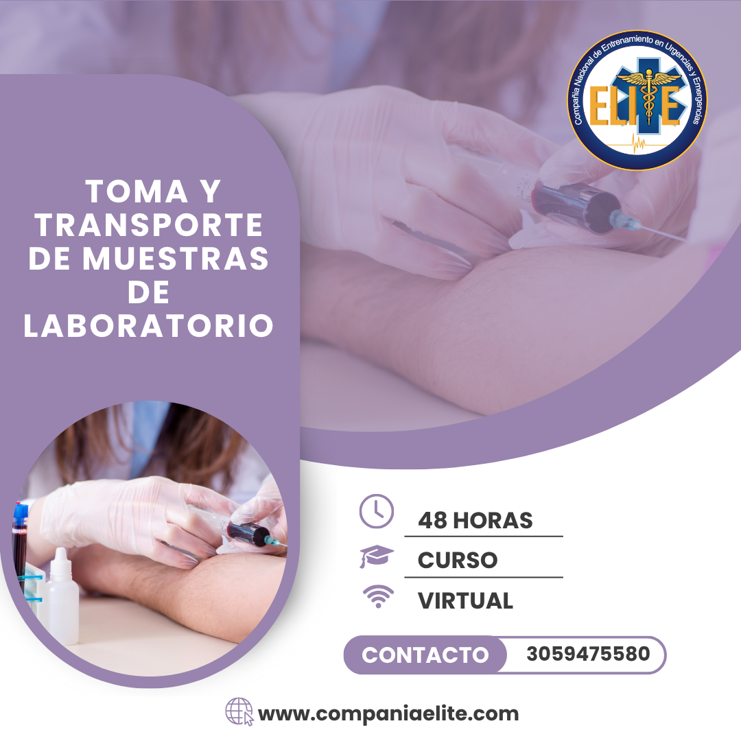 TOMA Y TRANSPORTE DE MUESTRAS DE LABORATORIO